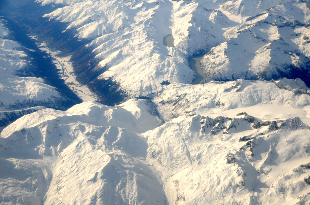 L'' Oberland bernese dall'' alto.